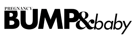 Logo of 'Bump & Baby' on a white background